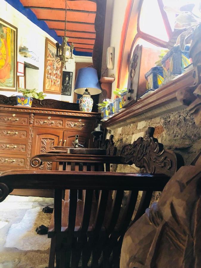 Casa Azul Hotel กัวนาฮัวโต ภายนอก รูปภาพ