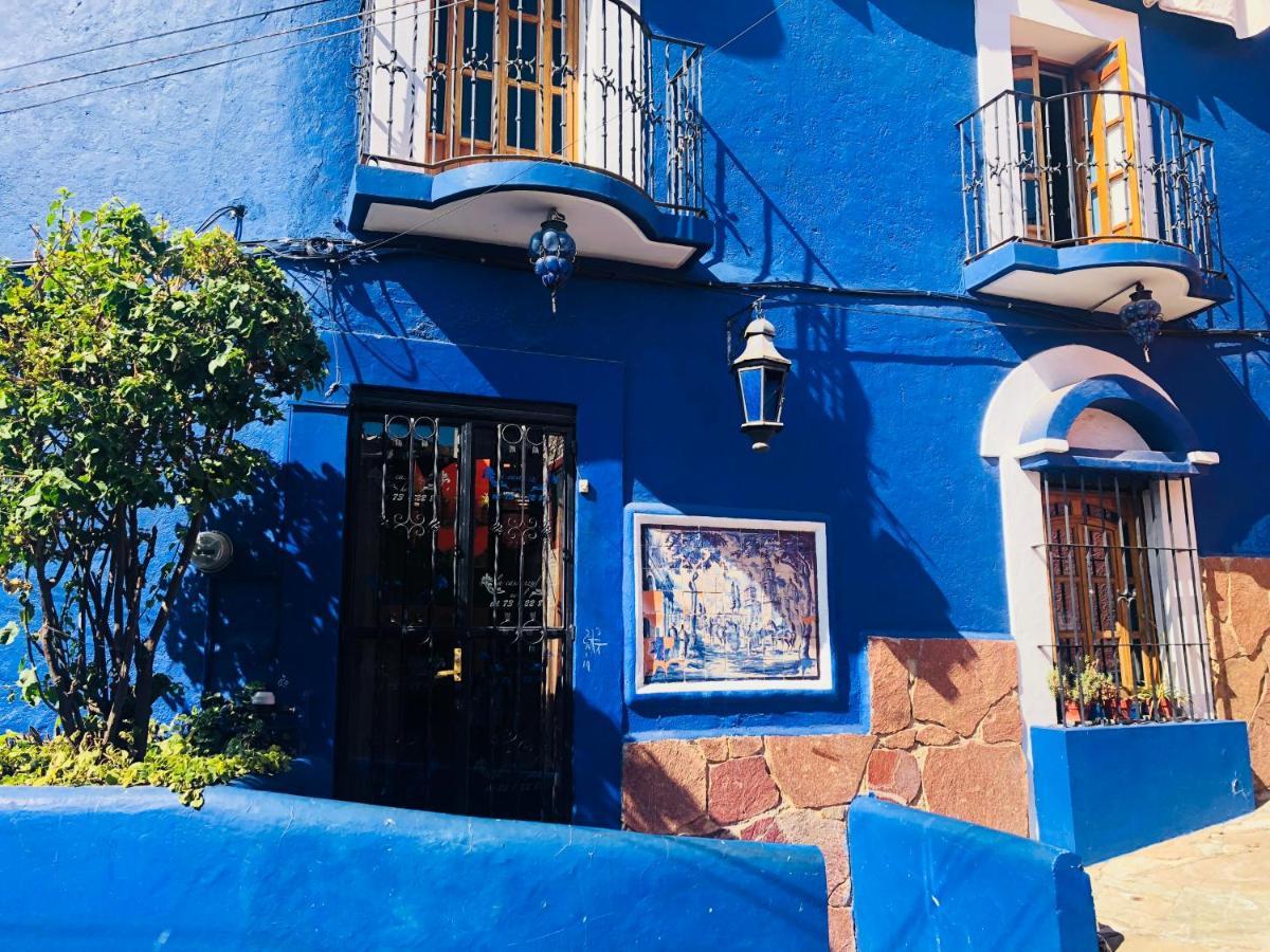 Casa Azul Hotel กัวนาฮัวโต ภายนอก รูปภาพ