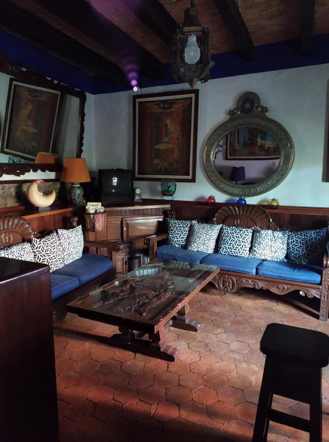Casa Azul Hotel กัวนาฮัวโต ภายนอก รูปภาพ