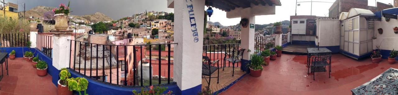 Casa Azul Hotel กัวนาฮัวโต ภายนอก รูปภาพ