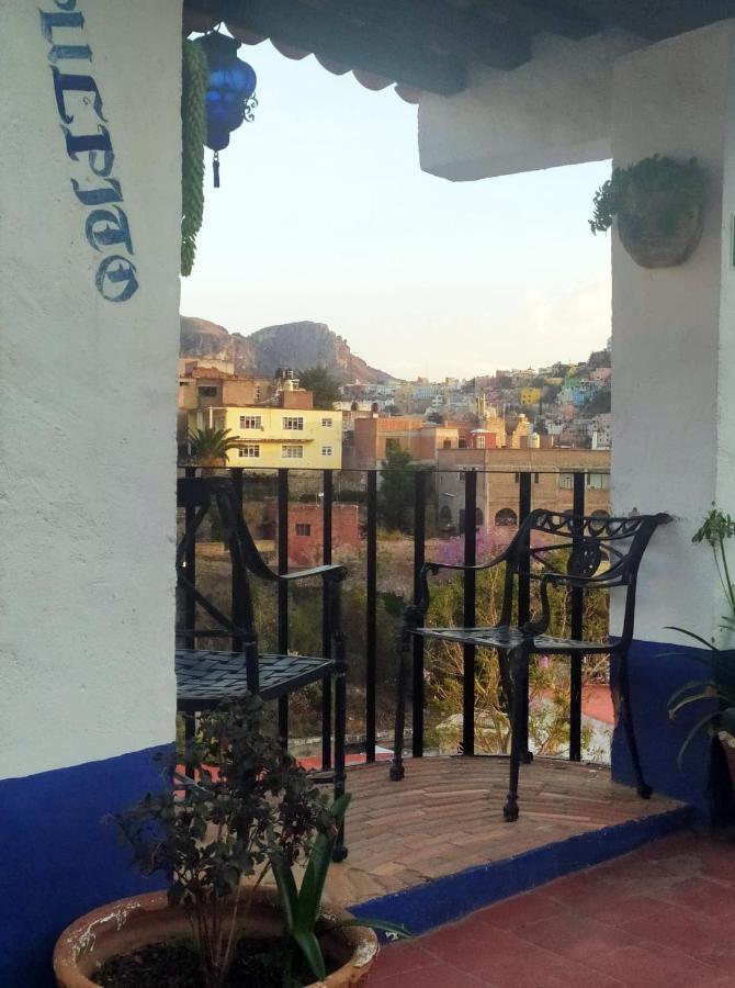 Casa Azul Hotel กัวนาฮัวโต ภายนอก รูปภาพ